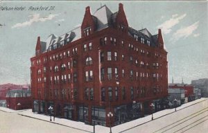 Illinois Rockford Nelson Hotel 1911