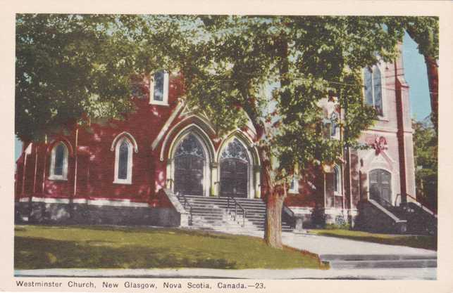 Westminster Church - New Glasgow NS, Nova Scotia, Canada - WB