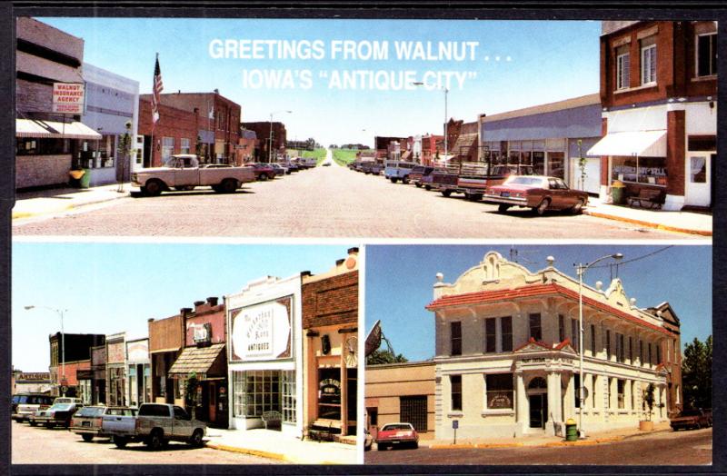 Greetings From Walnut Iowa's Antique City