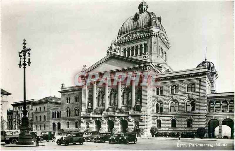 Modern Postcard Bern Parliament Palace