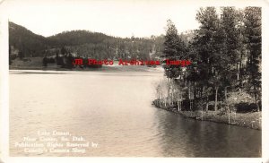 SD, Custer, South Dakota, RPPC, Doran Lake, Canedy's Camera Photo