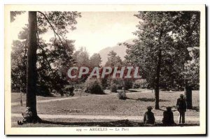 Old Postcard Argeles Park