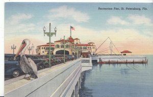 America Postcard - Recreation Pier - St Petersburg - Florida   ZZ2625