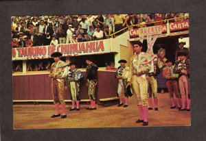 Mexico Bull Fighting Fighter Manuel Benitez Y Raul Chihuahua Chih Postcard