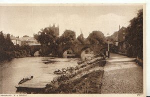 Herefordshire Postcard - Wye Bridge, Hereford - Ref TZ338