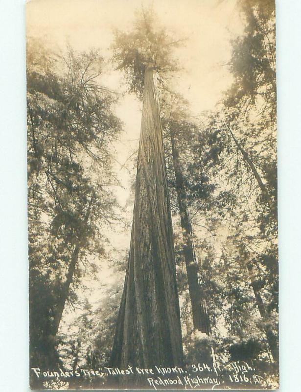 Pre-1950 rppc NICE VIEW Weott - Near Rio Dell California CA W0571