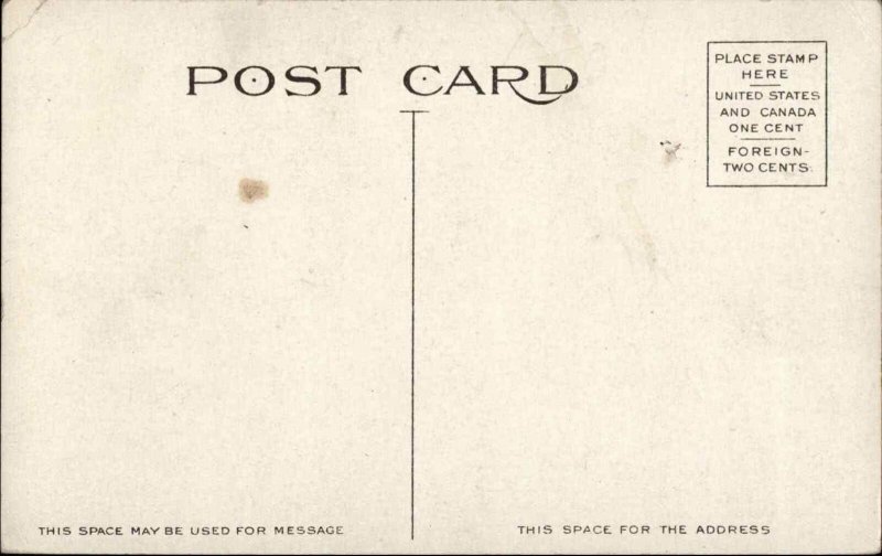 Atlanta GA Union RR Train Station Depot c1910 Postcard #26631