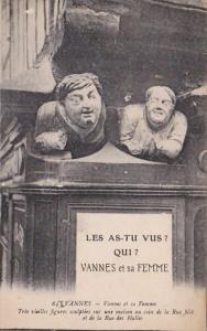 France Vannes Tres Visilles Figures at de la Rue des Halles