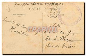 Old Postcard Bourganeuf Creuse Chemin du Verger