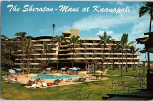 Postcard HOTEL SCENE Maui Hawaii HI AI9713