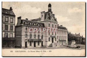 Old Postcard Coutances The New City Hotel