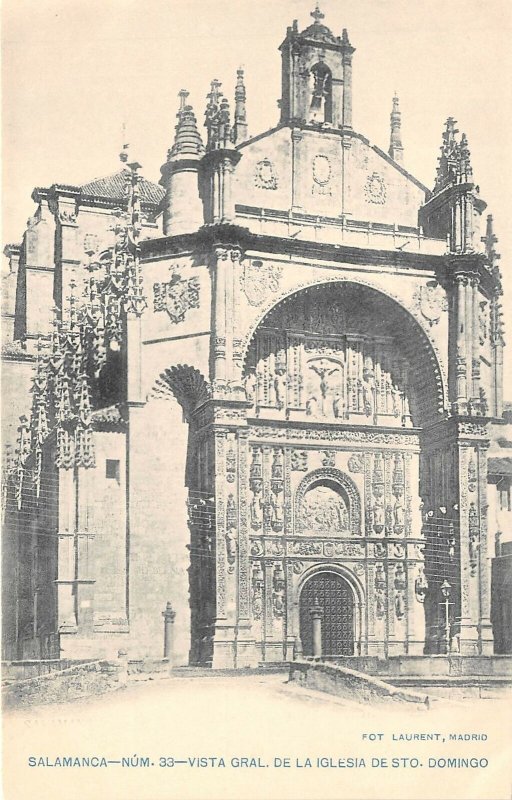 Lot 60 spain salamanca general view of the church of santo dominico