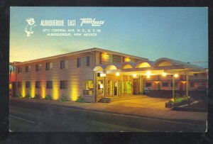 ALBUQUERQUE NEW MEXICO ROUTE 66 TROPICANA LODGE VINTAGE ADVERTISING POSTCARD