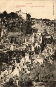 CPA Lot ROCAMADOUR Vue généralde de face (984764)