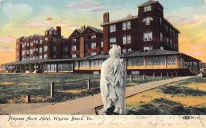 Princess Anne Hotel Virginia Beach VA 1908 postcard