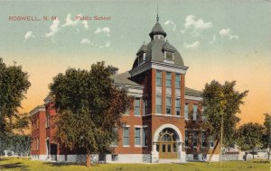 Postcard Public School in Roswell, New Mexico~130810