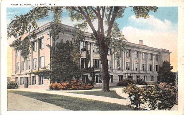 High School Le Roy, New York  