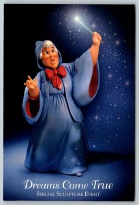 Walt Disney   Cinderella's Fairy Godmother    Postcard