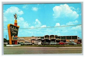 Vintage 1960's Advertising Postcard Holiday Inn Highway 13 Carbondale Illinois