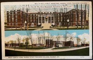 Vintage Postcard 1935 Murray State Teachers' College, Murray, Kentucky (KY)