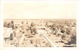 Palm Springs California 1940s RPPC Real Photo Postcard Hospital Pool