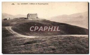 Old Postcard Luchon L & # 39Hotel Superbagneres