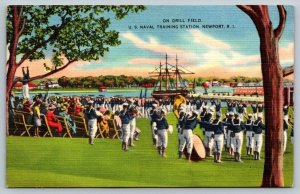 1939  US Navy  Naval Training Station  Newport  Rhode Island     Postcard