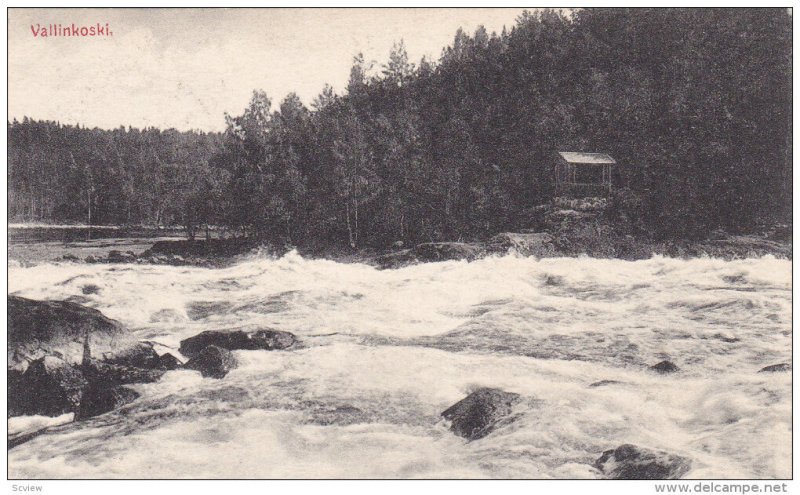 SUOMI, Finland, 1900-1910s; Vallinkoski