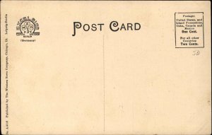 Cuero TX Cotton Compress RR Train Car c1910 Postcard