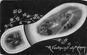 J43/ Australia Foreign Postcard c1940s Sydney Botanic Garden Shoe Print 178