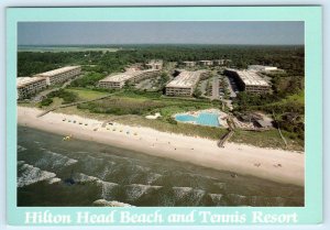 HILTON HEAD ISLAND BEACH & TENNIS RESORT, South Carolina SC ~ 4x6 Postcard