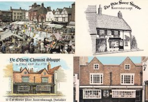 The Olde Sweet Chemist Shoppe Knaresborough Markets 4x Postcard s