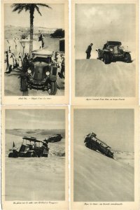 CAR RACING CIRCUIT NORTH AFRICA Incl. ENVELOPS 24 Vintage Postcards (L4317)