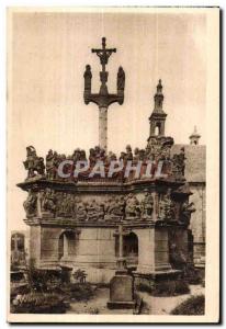 Old Postcard Guimiliau (Finistere) Calvary (1581-1588)