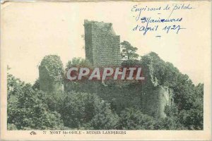 Postcard Ancient Ruins Mont Sainte Odile Landsberg