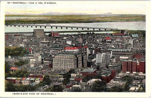 Postcard BRIDGE SCENE Montreal Quebec QC AJ4982