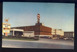 Montreal, Quebec, Canada Postcard, Grand Motor Hotel, Old Cars