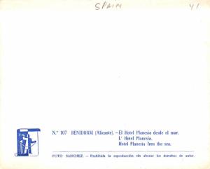 Benidorm - Hotel Planesia