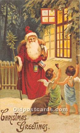 Santa Claus Christmas Reproduction 1989 