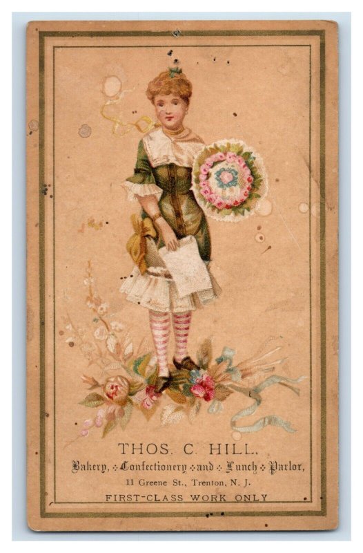 1880s Thos. C. Hill Bakery Candy Maker Confectionery First- Class Work Only P4