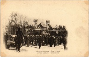 CPA AK PARIS Funerailles de Felix Faure (971916)