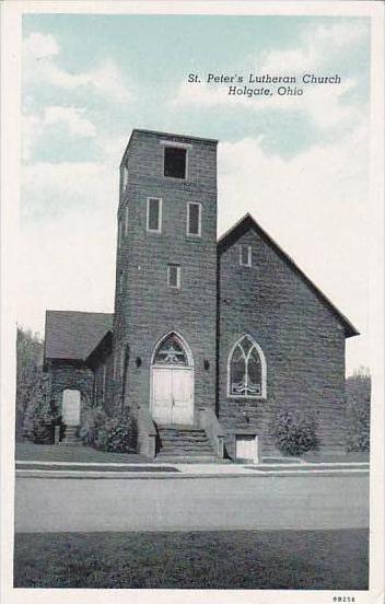 Ohio Holgate Saint Peters Lutheran Church