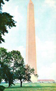 Vintage Postcard Washington Monument Obelisk Granite Washington D. C. Structure