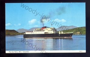 f2251 - Scottish Car Ferry - Columbia (Oban/Isle of Mull/Lochaline) - postcard