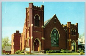 Washington Georgia~1st Methodist Church~1950s Postcard