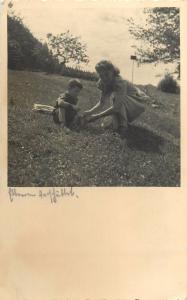 Austria family social history 1940s woman with boy
