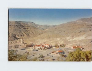 Postcard Scotty's Castle Death Valley California USA