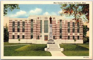 Rice Country Court House Faribault Minnesota MN Grounds & Building Postcard