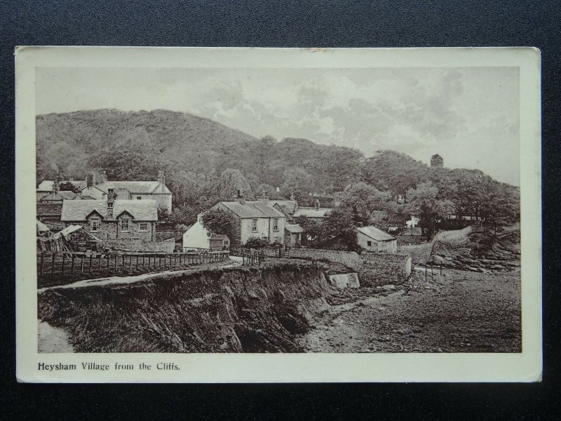 Lancashire Morecambe HEYSHAM VILLAGE c1909 Postcard by W.E.S. Key Series