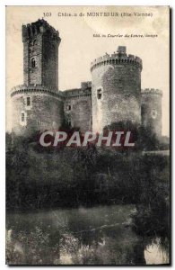 Old Postcard Chateau de Montbrun Haute Vienne